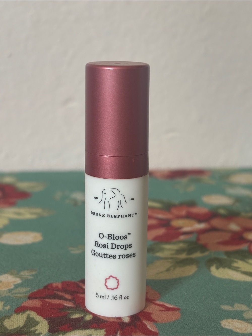 Drunk Elephant Mini O-Bloos Rosi Drops Deluxe Travel Size 5ml / 0.16 fl o